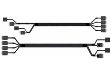 Kit kabli Intel 875 mm Oculink 2U, 8- Port przełącznik (lewa wnęka na napęd)