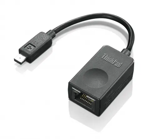 Kabel przedłużający Ethernet Lenovo do ThinkPad X1 Carbon Black / USB Type-C