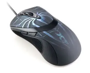 A4Tech XL-747H czarna / mysz laserowa do gier / 3600 DPI / 7 przycisków / dla praworęcznych / USB