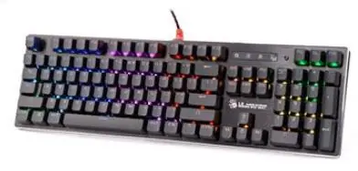 A4Tech BLOODY B820R Czarny / Klawiatura do gier / Przełączniki mechaniczne LK Optic / CZ / Podświetlany / USB / 1,8 m