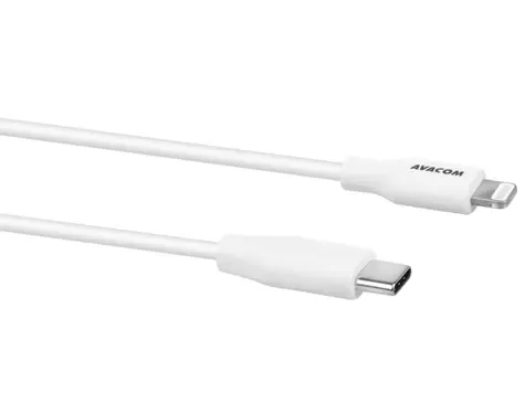 Kabel Avacom MFIC-120W USB-C - Lightning 120cm biały / certyfikat MFi