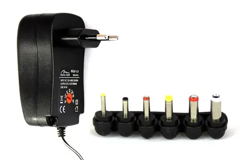 Media-Tech TABLET Universal POWER ADAPTER zasilacz do tabletów / 110-240V / 3-12V / 1000mA / 6 zacisków