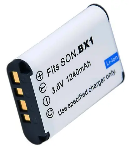 Bateria Trx do Sony 1240 mAh / do DSC-HX300 / DSC-HX50 / DSC-HX60 / DSC-RX1 / DSC-RX100 / DSC-WX300 / nieoryginalna