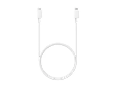 Kabel Samsung USB-C na USB-C 1m biały / 20V / 5A / max 100W