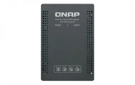 Adapter QNAP QDA-A2MAR / 2 gniazda M.2 SSD SATA w ramce SATA 2,5"