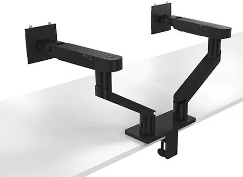 DELL MDA20 Uchwyt VESA do dwóch monitorów 19"-27" / VESA / nachylenie -35° +80° / obrót -90° +90° / nośność 10kg