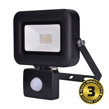Reflektor LED Solight WM-10WS-L PRO z czujnikiem 10W / 850lm / 5000K / IP44
