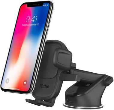 iOttie Easy One Touch 5 Uniwersalny uchwyt na deskę rozdzielczą i przednią szybę, czarny