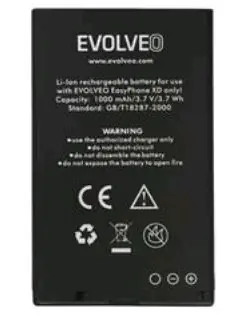 Oryginalna bateria Evolveo do EasyPhone XD EP-600 / 1000mAh