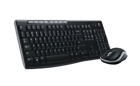 Logitech Wireless Combo MK270 US czarny / zestaw bezprzewodowej klawiatury i myszy / wersja amerykańska