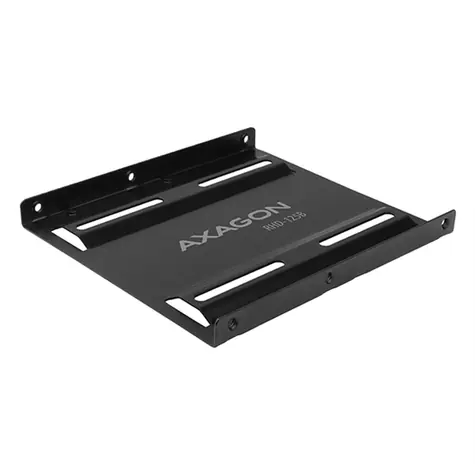 Axagon RHD-125B, metalowa ramka na 1x 2,5" HDD/SSD do slotu 3,5", czarna
