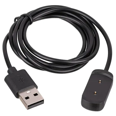 Akyga AK-SW-02 1m Czarny / Kabel Ładujący USB do Amazfit GTS GTR T-Rex