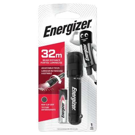 Energizer X-focus LED 30lm / Latarka / Afterglow: 27m / 1 x AAA
