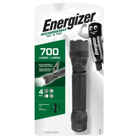 Energizer Tactical akumulator 700lm / Latarka / Poświata: do 100 metrów / Bateria litowo-jonowa