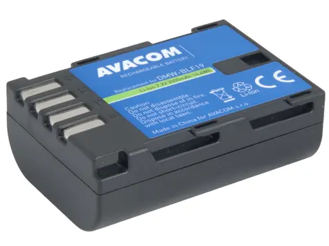 Avacom Wymienna bateria Panasonic DMW-BLF19 (2000 mAh) / Li- ION / 7,2 V / 2000 mAh / 14,4 Wh