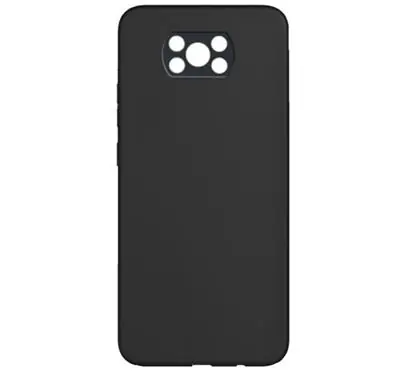 3mk Matt Case Pokrowiec ochronny do POCO X3 Pro w kolorze czarnym