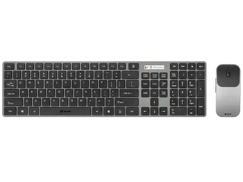 Tracer SET TRAKLA46773 RF Nano czarny / zestaw bezprzewodowa klawiatura + mysz optyczna / 2,4 GHz / odbiornik USB / układ US