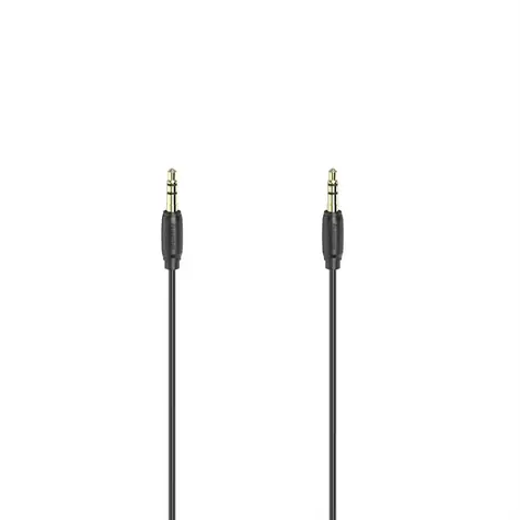 Kabel audio HAMA slim Jack 3,5mm - Jack 3,5mm 0,5m