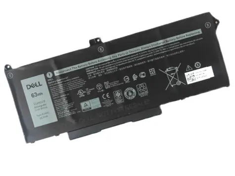 Bateria DELL do komputerów Latitude / 4-ogniwowa / 63 W HR / Li- ION