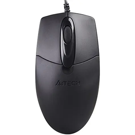 A4Tech OP-720 czarna / Mysz optyczna / 1200 DPI / 3 przyciski / USB / 1,5 m