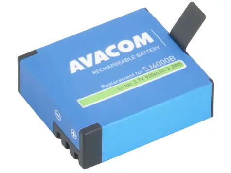 Bateria Avacom do SJCAM 900 mAh / 3,7 V / 3,3 Wh / do kamery Action Cam 4000|5000|M10
