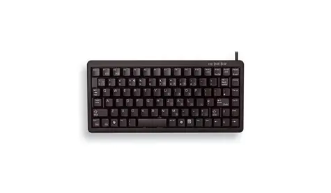 Cherry G84-4100LCMEU-2 czarna / kompaktowa klawiatura / przewodowa / układ USB / US 