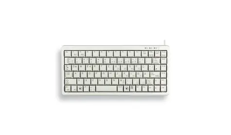 Cherry G84-4100LCMEU-0 szara / kompaktowa klawiatura / przewodowa / USB / układ UK