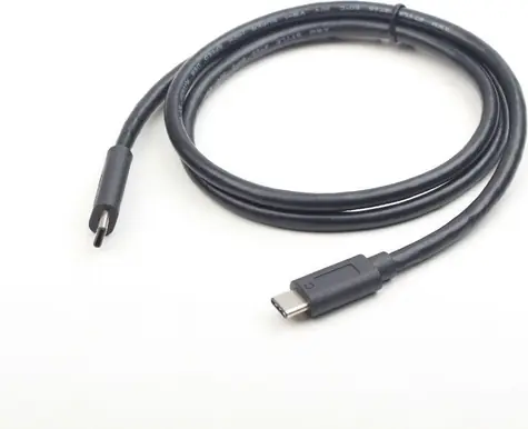 Gembird CCP-USB3.1-CMCM-1M Kabel USB-C 1m czarny / 2x USB-C 3.1 (M)