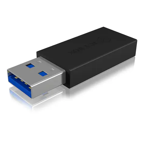 Icy box IB-CB015 Adapter USB-3.1 Typ A - USB-C czarny