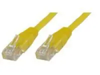 MicroConnect CAT5e U/UTP 2m CCA żółty / PVC
