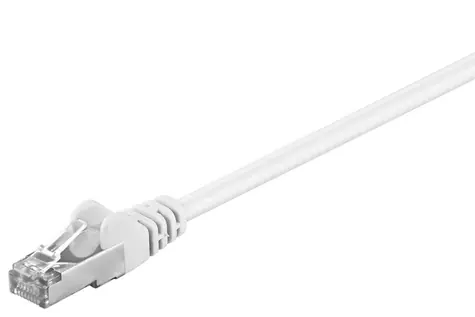 MicroConnect CAT5e F/UTP 0,25 m biały / PVC
