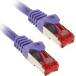 MicroConnect CAT5e U/UTP 2m fioletowy / PVC