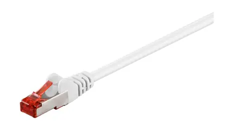 MicroConnect CAT6 F/UTP 0,25 m biały / PVC