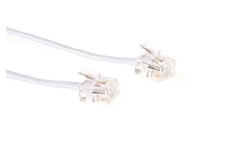 Kabel modułowy MicroConnect RJ11 6P/4C 1m 