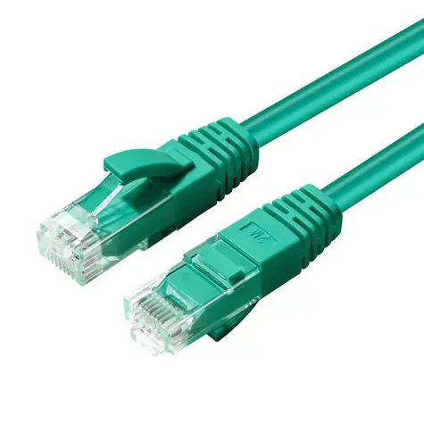 MicroConnect CAT6 U/UTP 0,3m zielony / LSZH