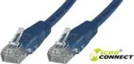 MicroConnect CAT5e U/UTP 1m niebieski / PVC