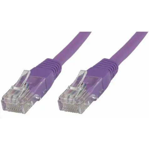 MicroConnect CAT5e U/UTP 3M fioletowy / PVC