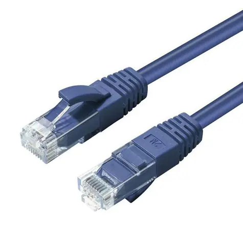 MicroConnect CAT5e U/UTP 1,5m niebieski / PVC