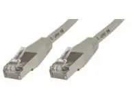 MicroConnect CAT5e F/UTP 3M CCA szary / PVC