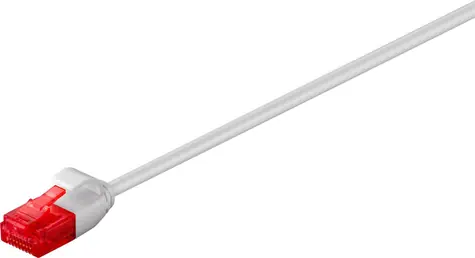MicroConnect CAT6 U/UTP SLIM 1m szary / PVC