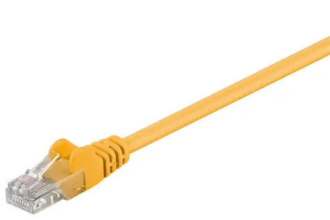 MicroConnect CAT5e U/UTP 3M żółty / PVC