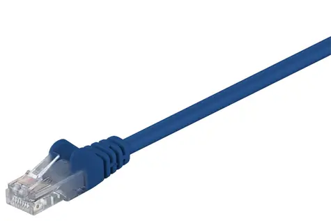 MicroConnect CAT5e U/UTP 7,5 m niebieski / PVC