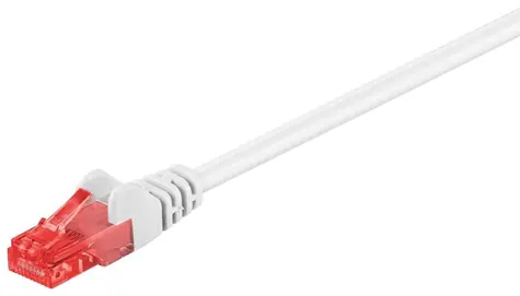 MicroConnect CAT6 U/UTP 3M CCA biały / PVC