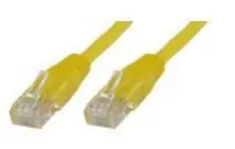 MicroConnect CAT5e U/UTP 10m żółty / PVC
