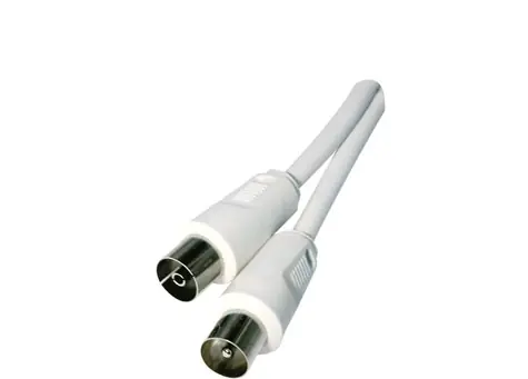 Kabel koncentryczny MicroConnect MF 75 Ohm 2,5m biały 