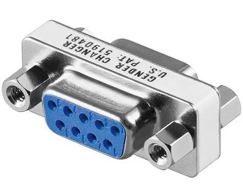 Adapter MicroConnect Mini Gender DB9 F/F