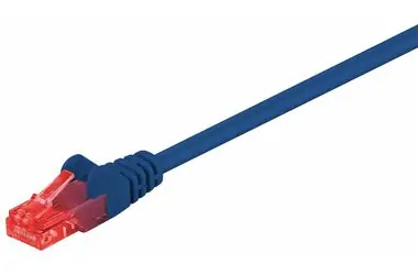 MicroConnect CAT6 U/UTP 5m niebieski / PVC