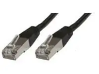 MicroConnect CAT5e F/UTP 10m czarny / PVC