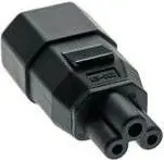 Zasilacz MicroConnect C14 - C5 czarny