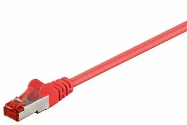MicroConnect CAT6 S/FTP 3M czerwony / LSZH